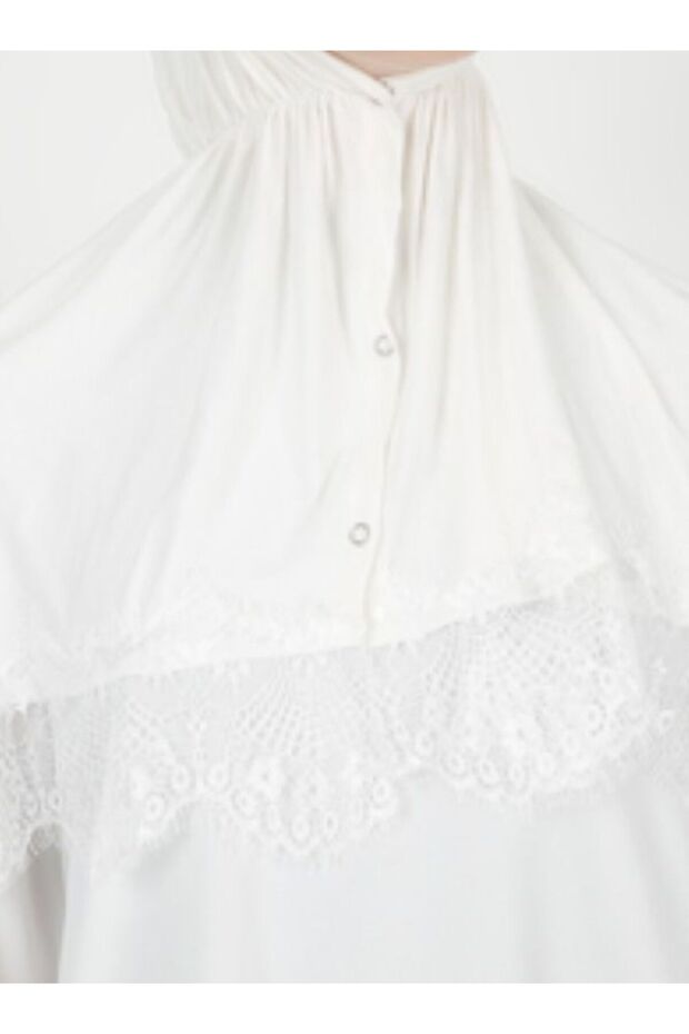 Sosyete Bone - Beyaz - 4