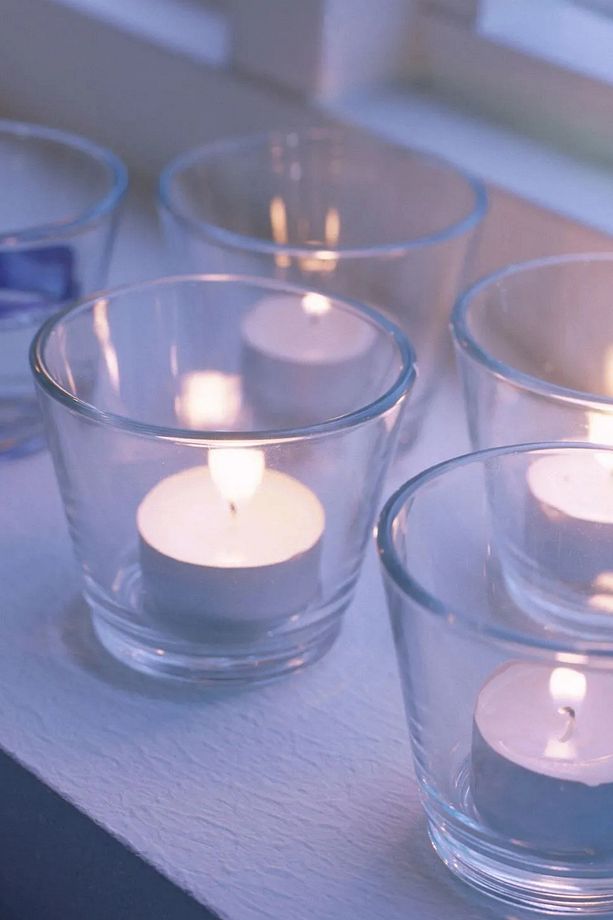 Vera 4 Adet Tealight Mumluk - Drajelik - Kahve  Yanı Sunumluk ve Kahvaltı Sunumluğu - 4