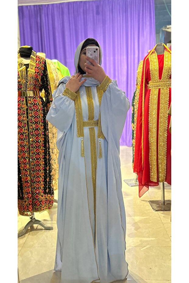 Mavi Abaya - 3