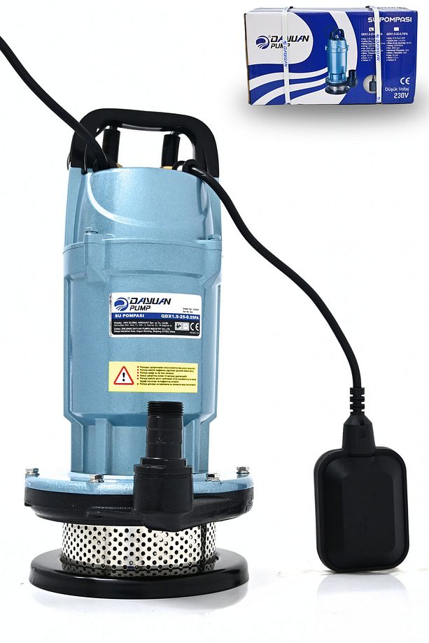 Dayuan Qdx1,5-25-0,55 Fa Su Pompası Dalgıç Pompa 0.75 Hp 25 Metre Yukarı Basma - 1