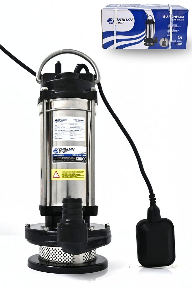 Dayuan Qdx6-33-1,5 Fb Su Pompa Dalgıç Pompa 2hp 40 Metre Yukarı Basma - 1