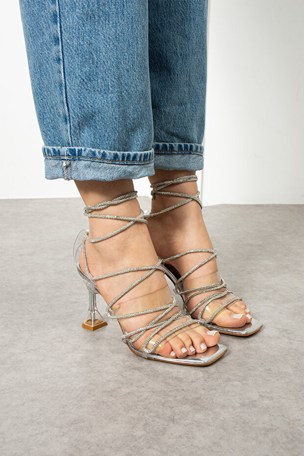 Sandalet taşlı - 3