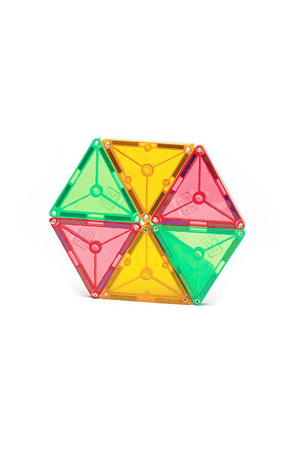 Magna-Tiles Şeffaf Renkler, set manyetik 100 parça - 5