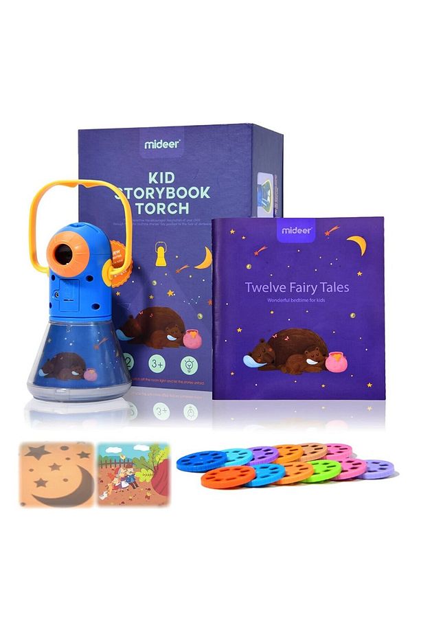 Masal Projeksiyonu-kıds Storybook Torch - 1