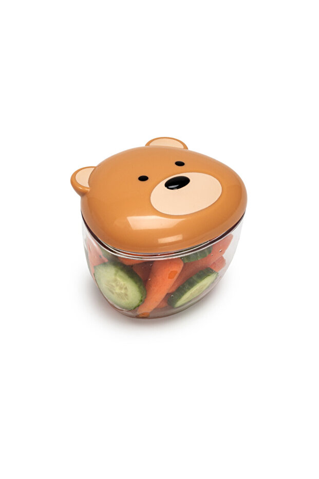 Snack Container Brown Bear - 3