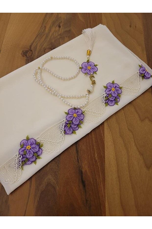 Handwork Mevlüt Cover and Rosemary Set with Needlework O-000187