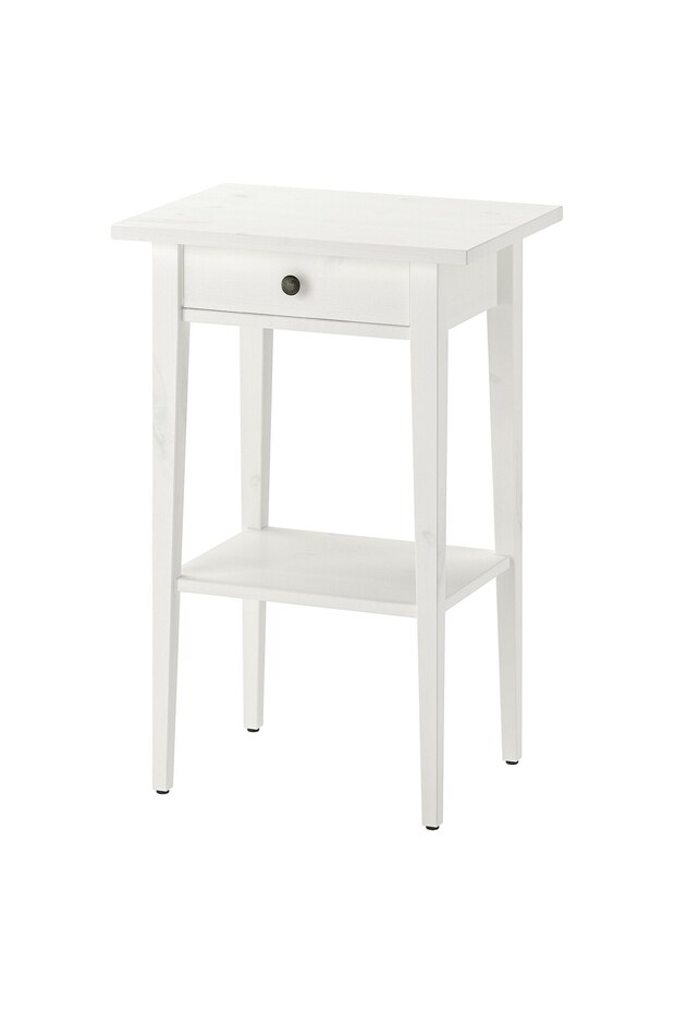 Bedside table, white stain, 46x35 cm - 1