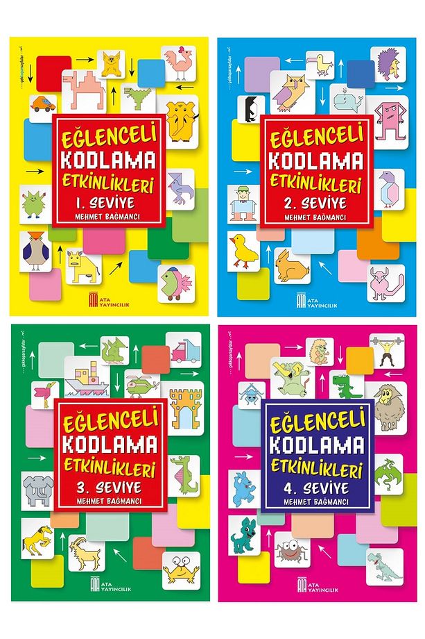 1.Sınıf Eğlenceli Gıcır Gıcır Tüm Dersler Soru Bankası ve Kodlama Seti - 2