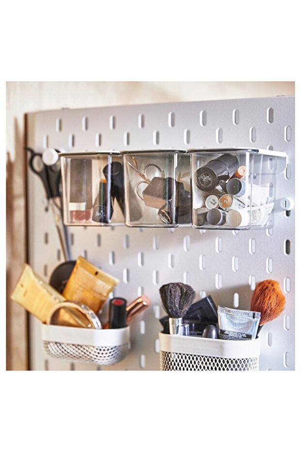 Container with lid, white - 5