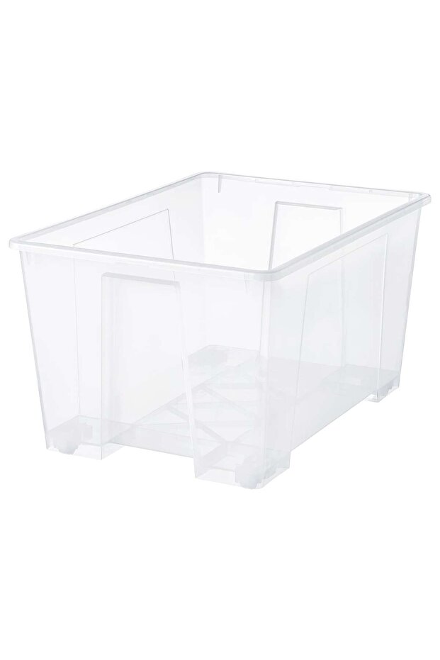 صندوق شفاف 78x56x43 سم/130 لتر