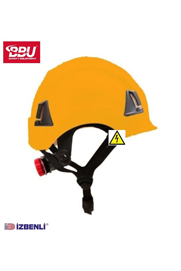 Sp 9001 High-Altitude Work Electrician Hard Hat - Mountaineer Helmet (Orange)