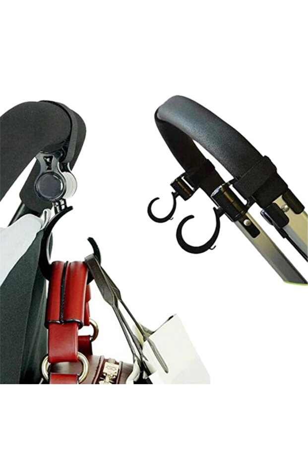 Rotating Compatible Stroller Hooks - 4