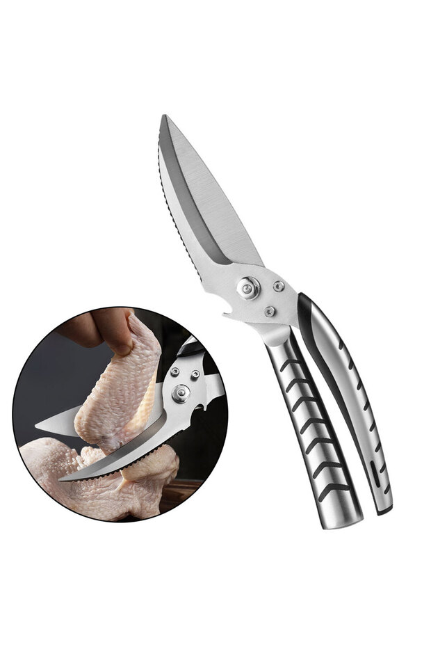 Cutting scissors and knife for kitchen - 1