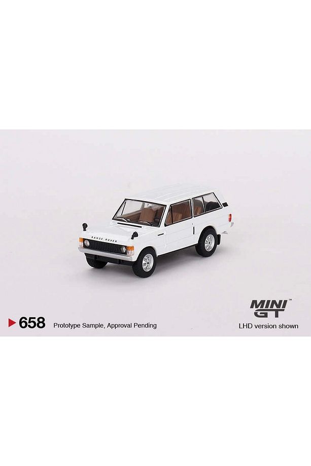 1/64 Range Rover Davos White Mgt00658 - 1