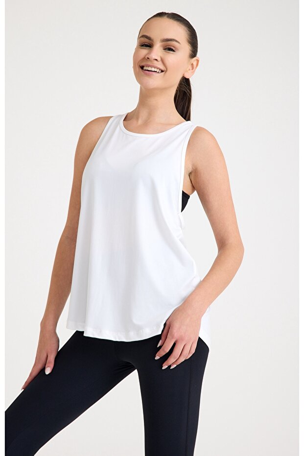 Fehér Simplex női sport alsóing - 4