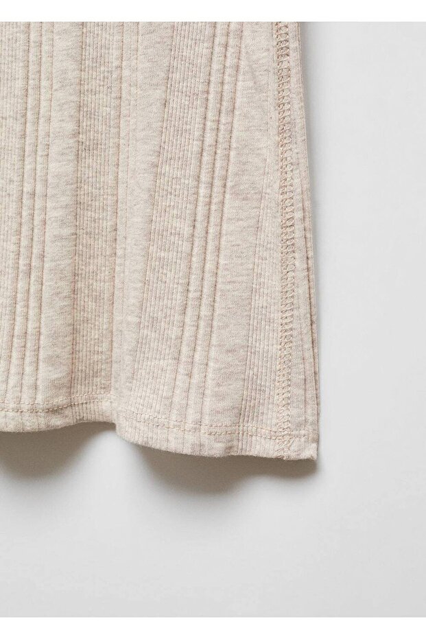 Perkins yakalı fitilli tişört - 7