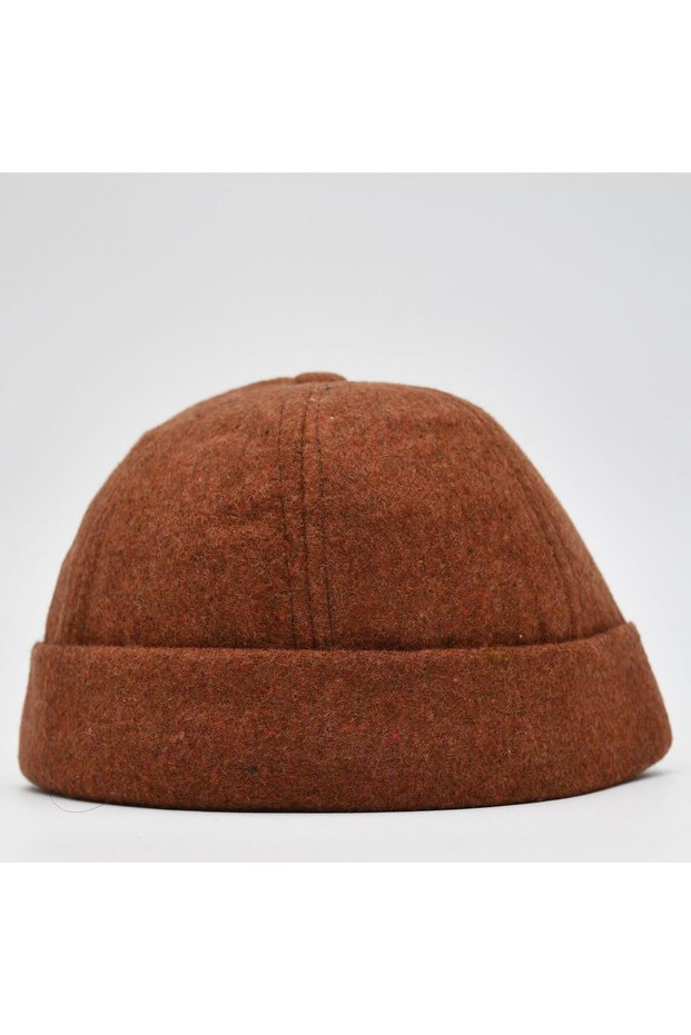 Ethnic Pattern Short Docker Hat Vintage Cap Beanies