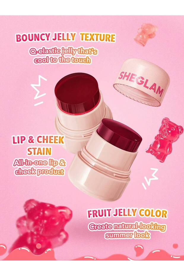 coucou jelly sheglam blush stick - 3