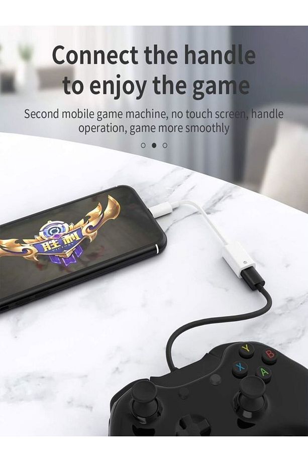 Lightning To Usb Çevirici Otg Usb Kamera Adaptörü İos 13 Üzeri Dönüştürücü - 4
