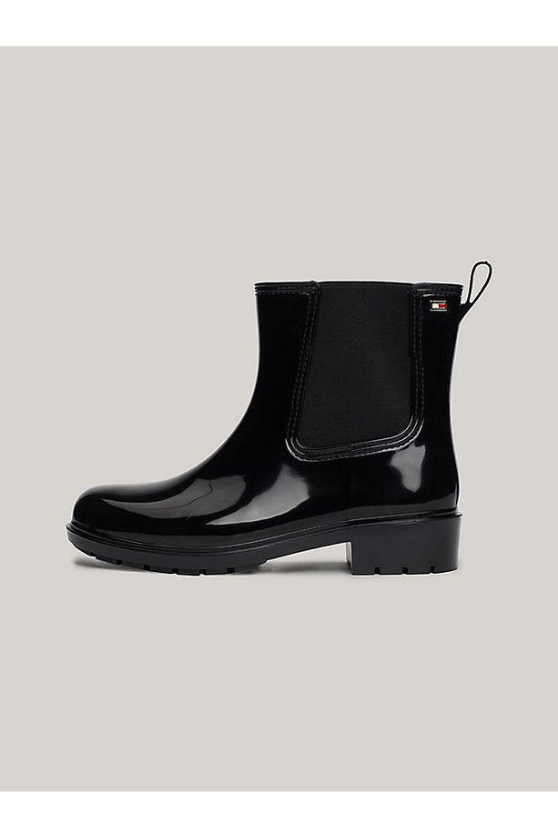Kadın Kışlık Su Geçirmez Lastikli Kaydırmaz Taban Siyah Bot & Bootie FW0FW08213-BDS - 7