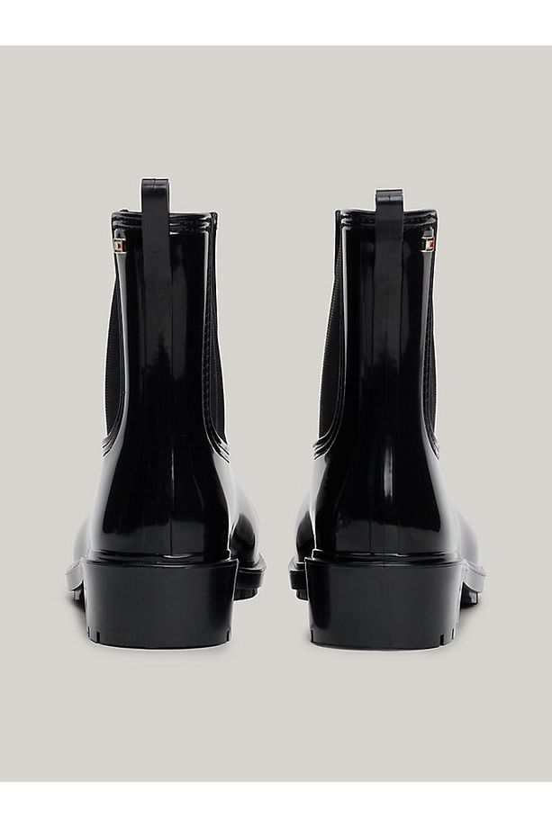 Kadın Kışlık Su Geçirmez Lastikli Kaydırmaz Taban Siyah Bot & Bootie FW0FW08213-BDS - 4