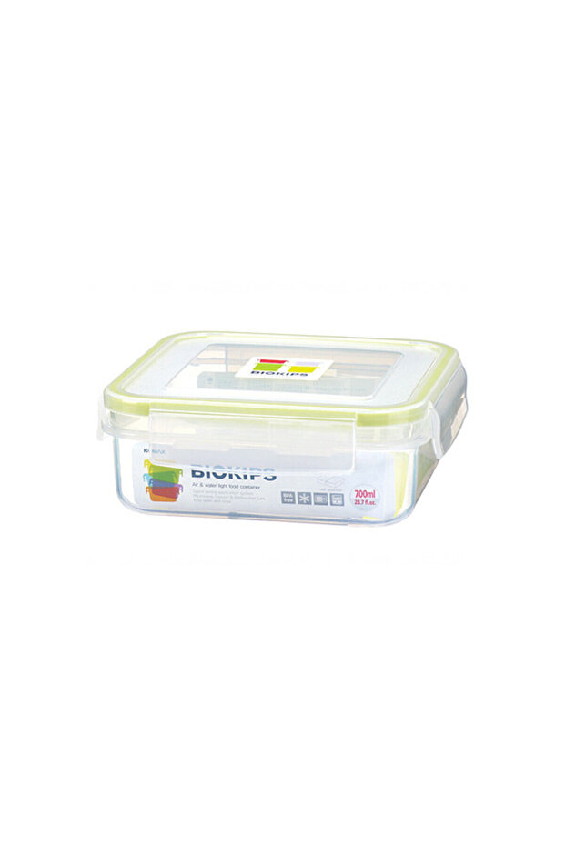 Square Korean Plastic Container. Capacity 700 ml