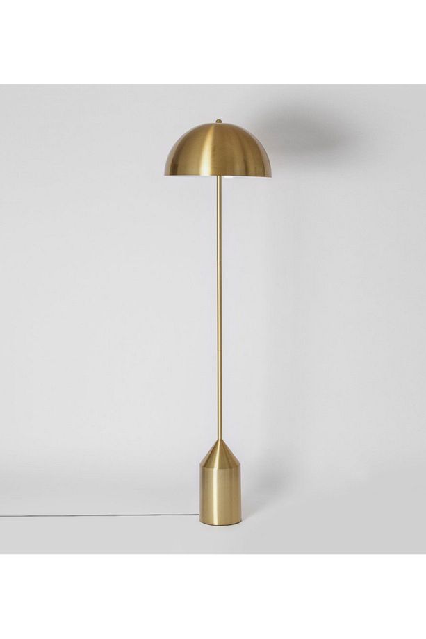 Modern Tasarım Mars Lambader Mushroom Ayaklı Abajur Eskitme Gold Sarı - 2