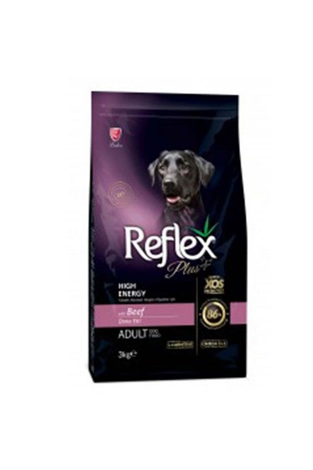 Plus Biftekli High Energy Yetişkin Köpek Maması 3 Kg - 1
