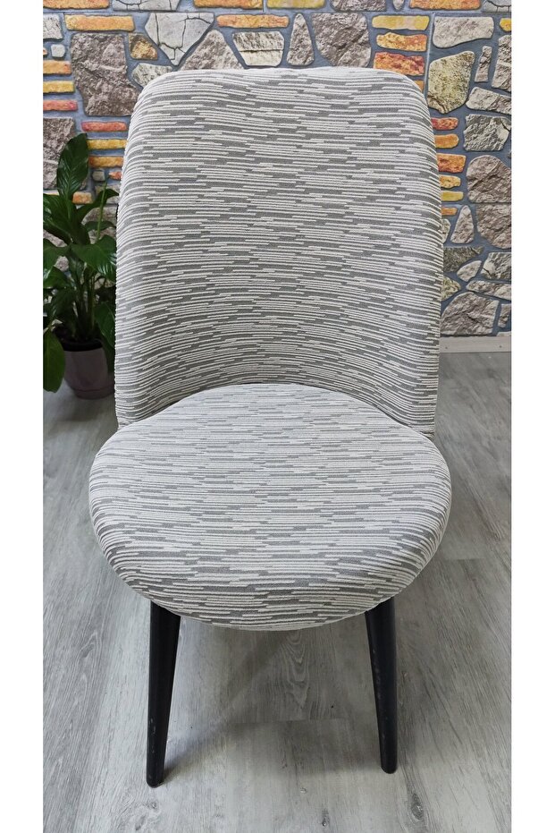 RETRO JACQUARD CHAIR COVER Kitchen Chair Cover Dining Chair Cover STRETCH FABRIC