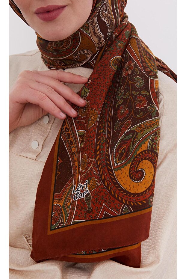 بلاط نمط العرقية شال ملكي - 3