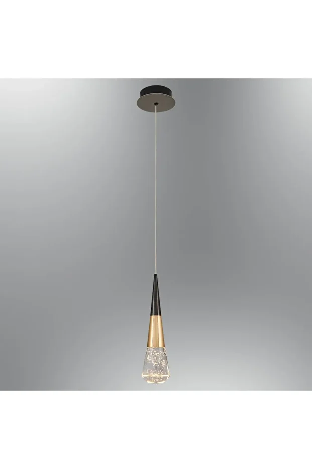 Özcan Aydınlatma 2817-1A Diamond Tekli Sarkıt Platin - 2