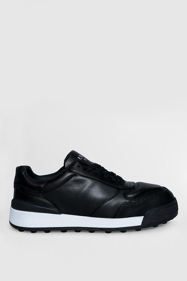 112230192 Noah Sneaker Erkek Deri Ayakkabı Siyah - 2