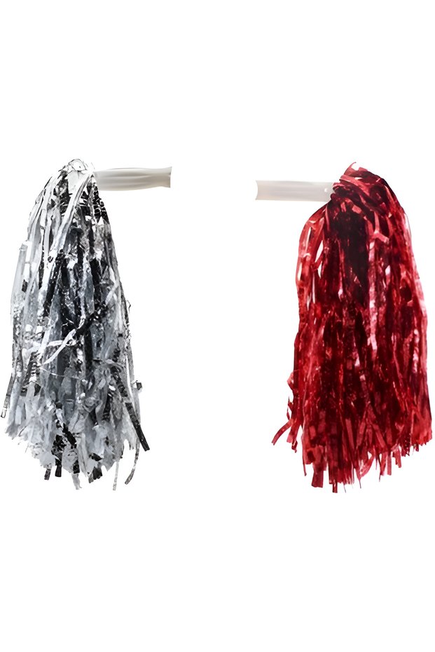 Metallic Red / Silver Pompom April 23 October 29 November 10 May 19