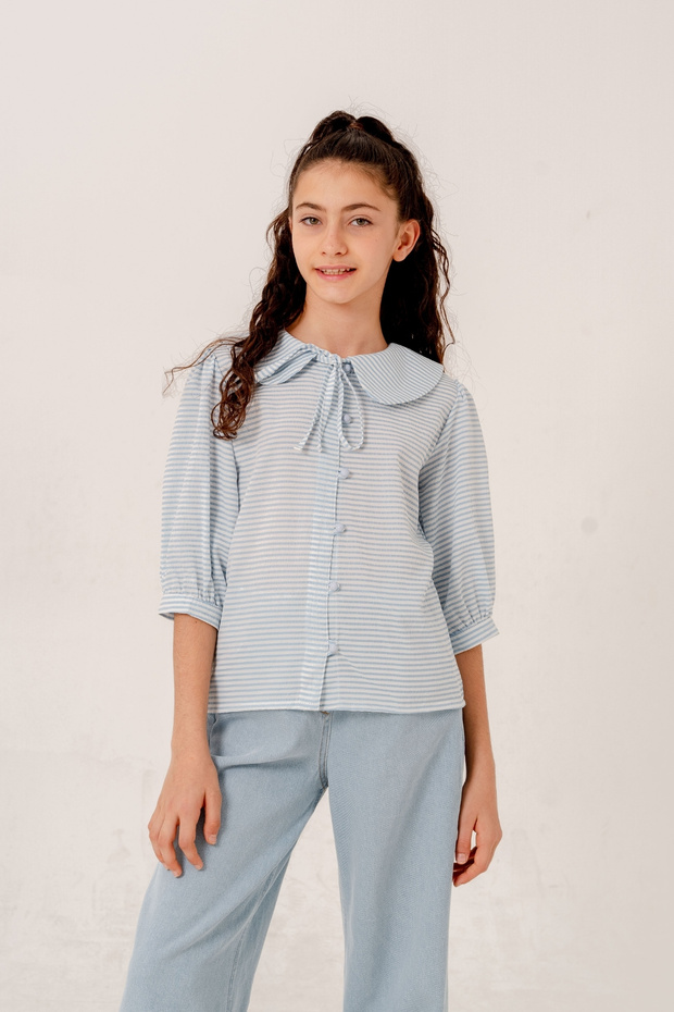 Girl's Baby Collared Shirt 3162