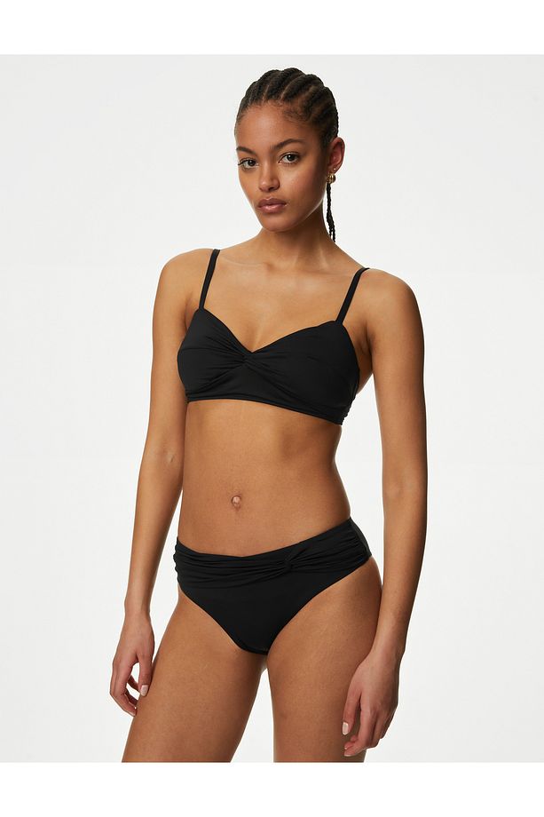 Regular Fit Yüksek Bel Bikini Altı - 3