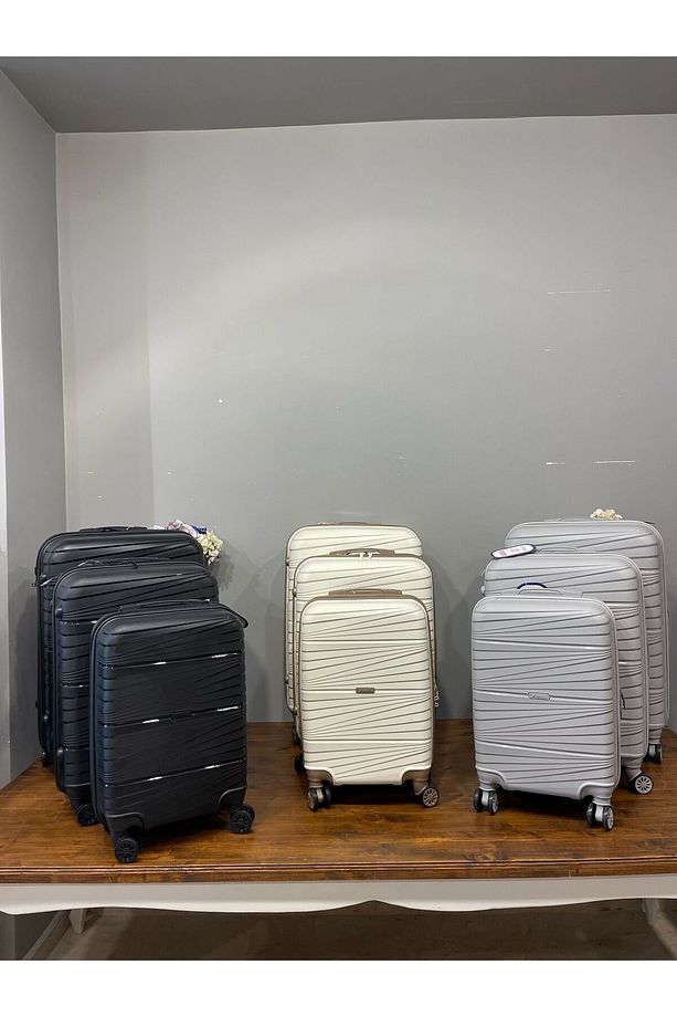 3'lü Bavul Set Laguna Model - 2