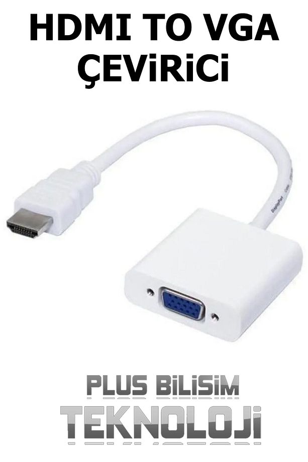 Hdmi To Vga Dönüştürücü Çevirici Oem - 4