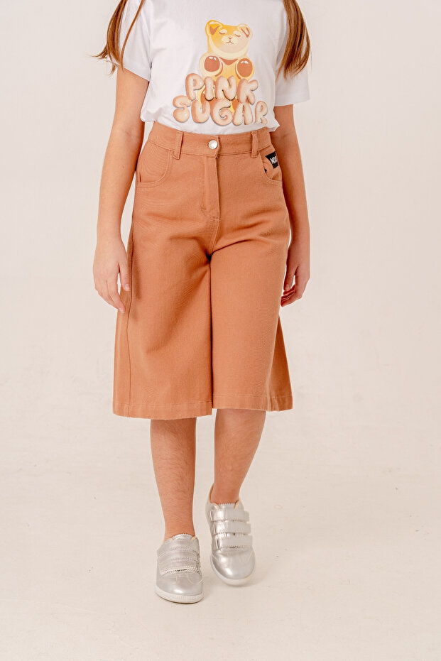Girl's Bermuda Linen Shorts 2877