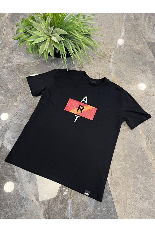 Art Siyah Tshirt - 4