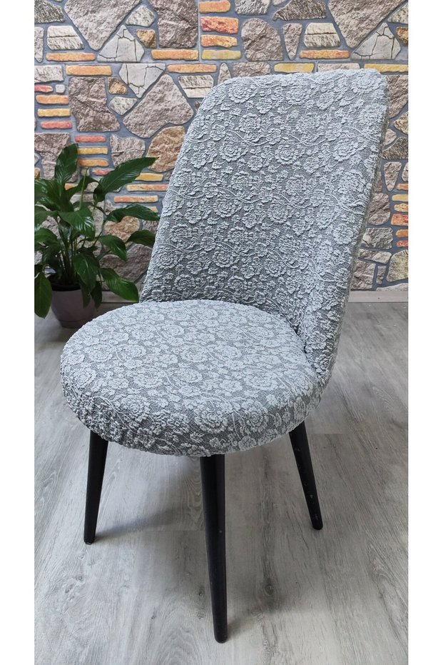 RETRO JACQUARD CHAIR COVER Kitchen Chair Cover Dining Chair Cover STRETCH FABRIC
