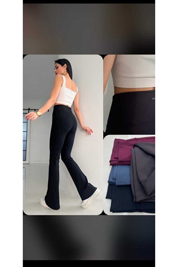 İSPANYOL PAÇA ŞARDONLU TAYT - 1