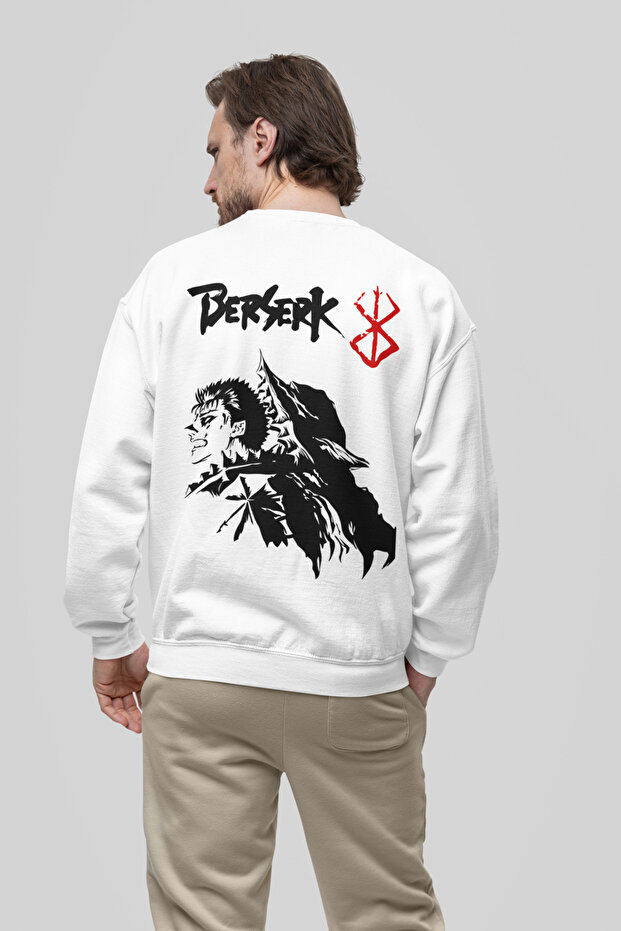 Berserk Printed Unisex Oversize Anime Sweatshirt