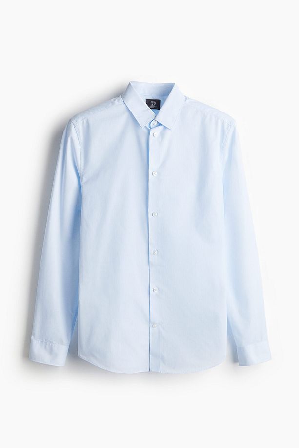 Slim Fit Kolay Ütülenir Gömlek - 2