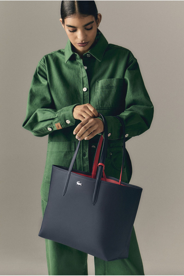 Anna Reversible Tote with Pouch - 6