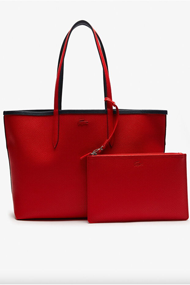 Anna Reversible Tote with Pouch - 4