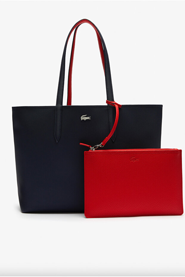 Anna Reversible Tote with Pouch - 1