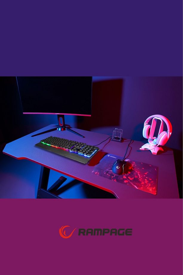 Kb-r66 Bubble Mekanik Hisli Gökkuşağı Aydınlatmalı Gaming Klavye Oyuncu Klavyesi - 4