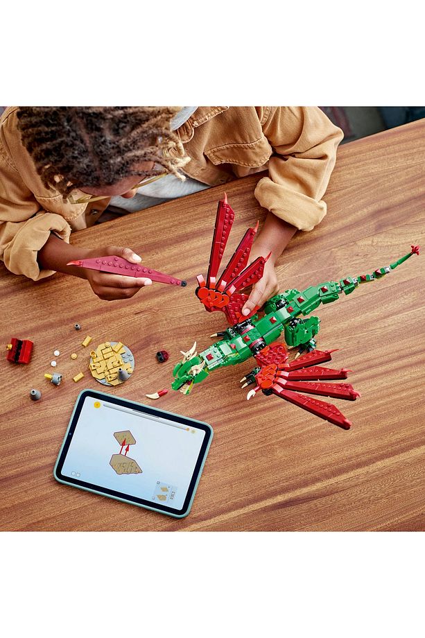 ® Creator 3’ü 1 Arada Orta Çağ Ejderhası 31161 - 9+ Yaratıcı Oyuncak Yapım Seti (715 Parça) - 5