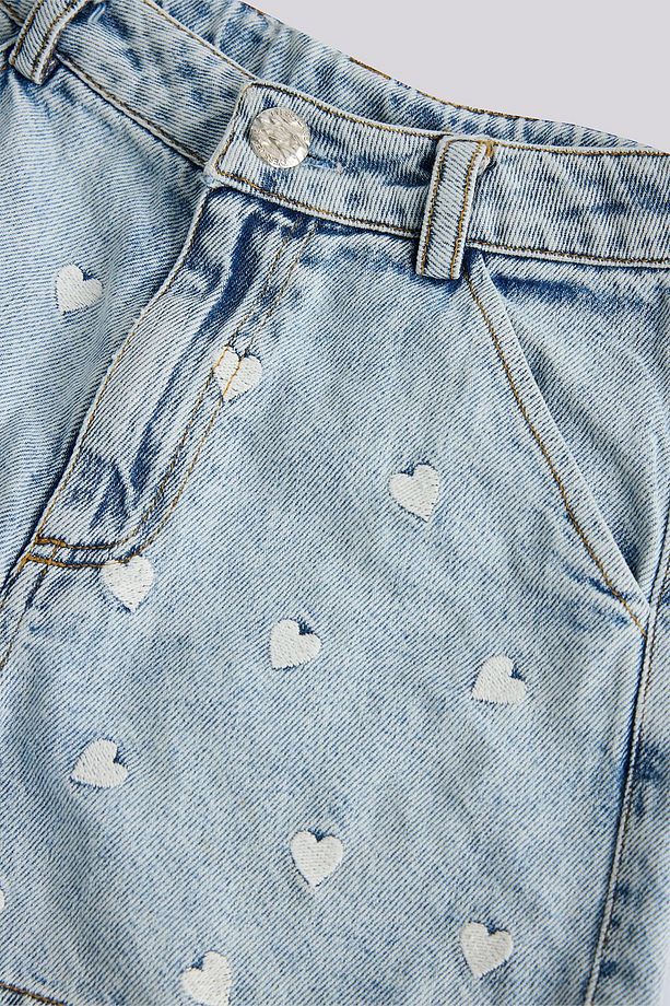 BG Store Kız Çocuk Denim Şort - 8
