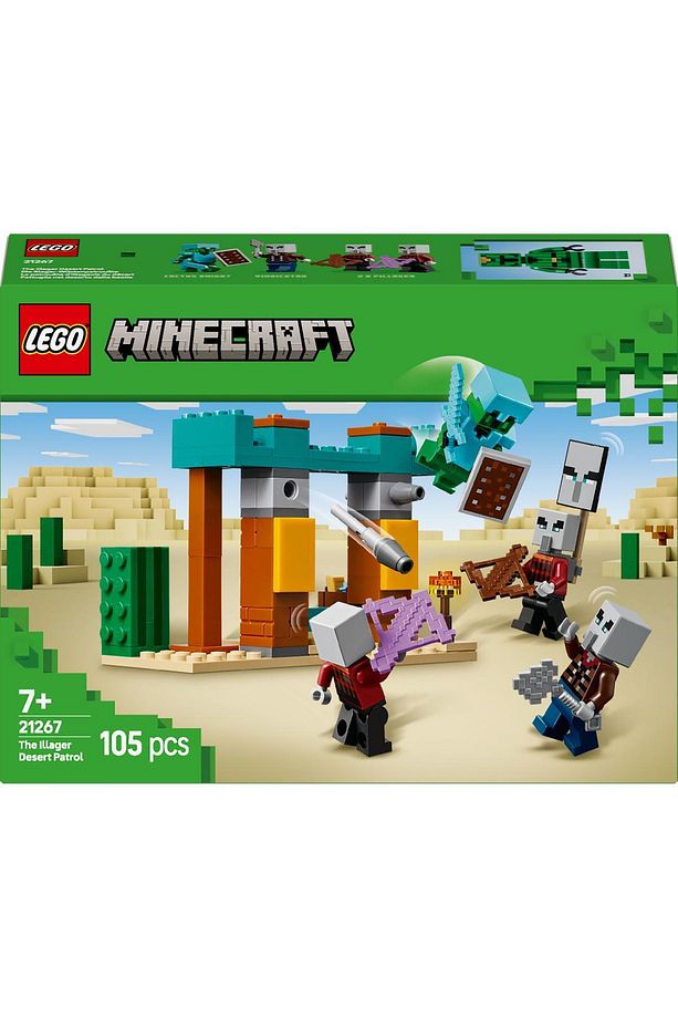 ® Minecraft® Serseri Köylü Çöl Devriyesi 21267 - 7+ Yaratıcı Oyuncak Yapım Seti (105 Parça) - 4